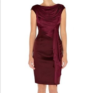 NWT Karen Millen backless drape dress